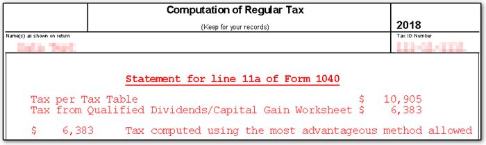 Tax on on sale dividends calculator